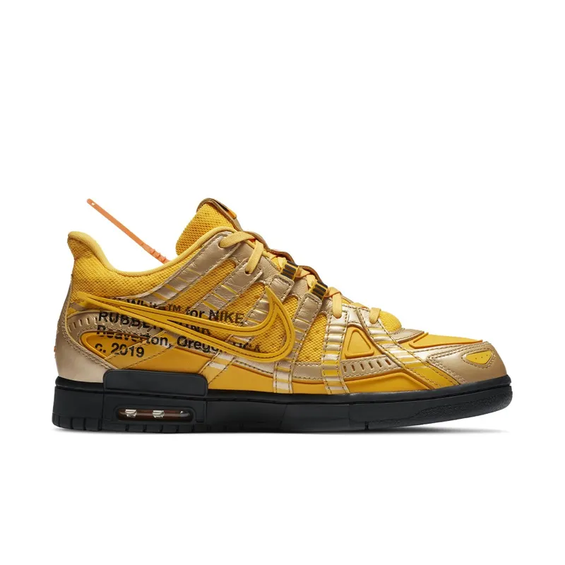 Nike Air Rubber Dunk Off-White University Gold University Gold/University Gold-Black (CU6015-700)