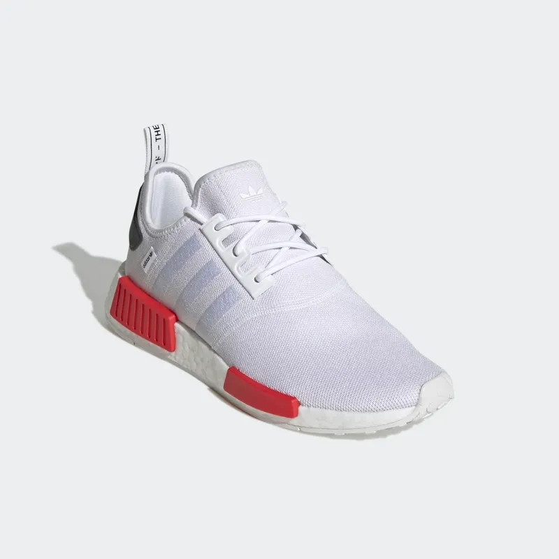 Adidas NMD_R1 Cloud White / Cloud White / Vivid Red (GX9527)