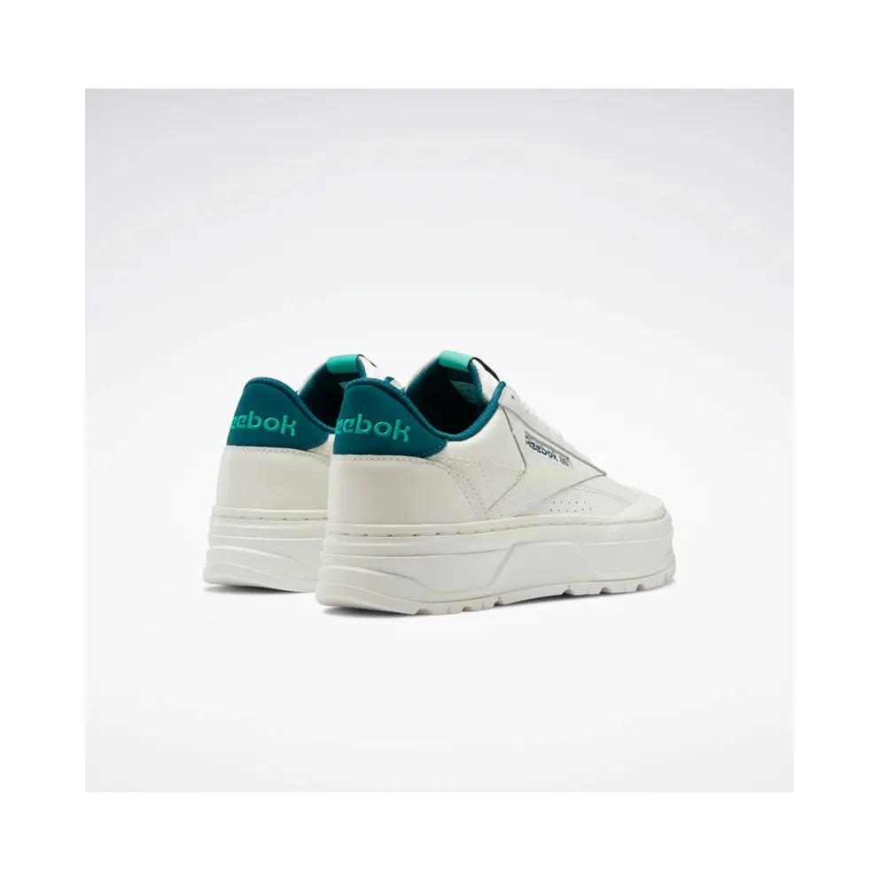 Reebok Club C Double GEO Chalk / Midnight Pine / Future Teal (H67348)
