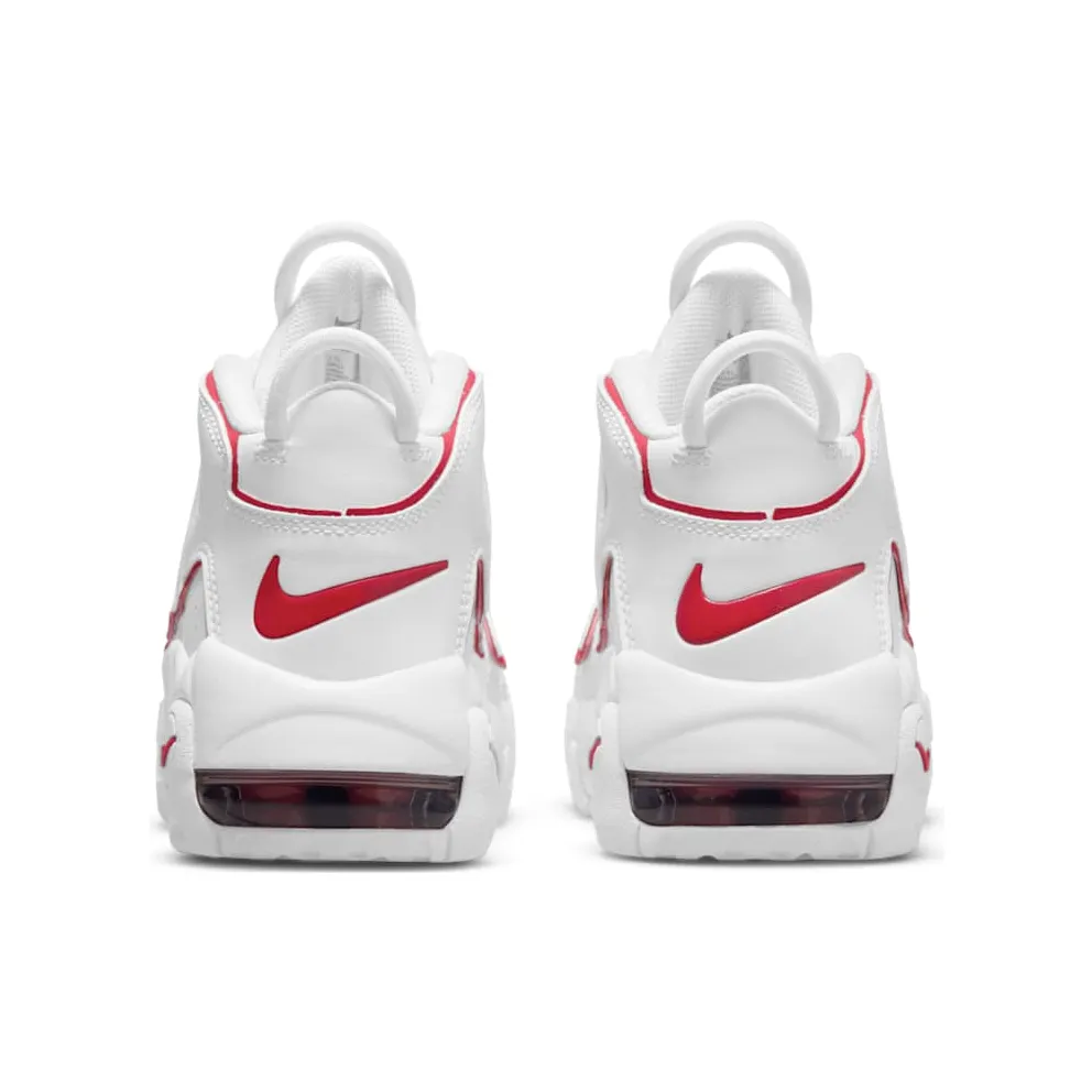 Nike Air More Uptempo White Varsity Red Outline (PS) (DJ5989-100)
