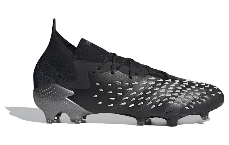adidas Predator Freak 1 FG Demonskin Black Grey (FY1021)
