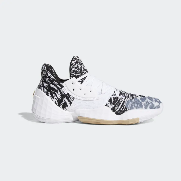 Adidas Harden Vol. 4 ‘Cookies and Cream’ Cloud White/Core Black/Pale Nude (EF1260)
