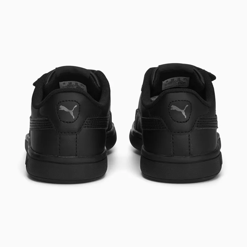 Puma Smash 3.0 Leather V Grey/Black (392033-01)