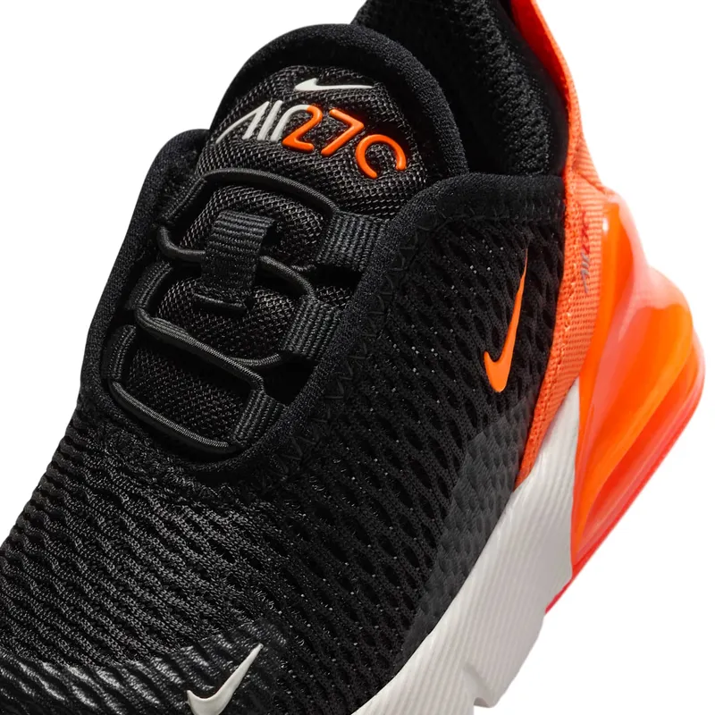 Nike Air Max 270 Black Bright Crimson Phantom Total Orange (DD1646-037)