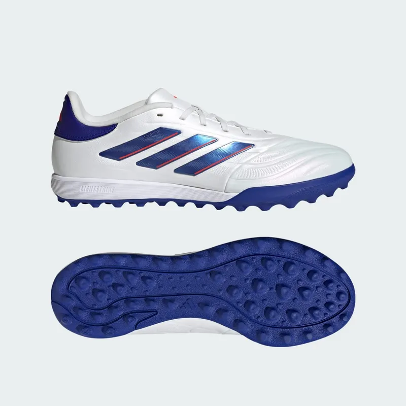 adidas Copa Pure 2 League Turf Cloud White Lucid Blue Solar Red (IG6407)