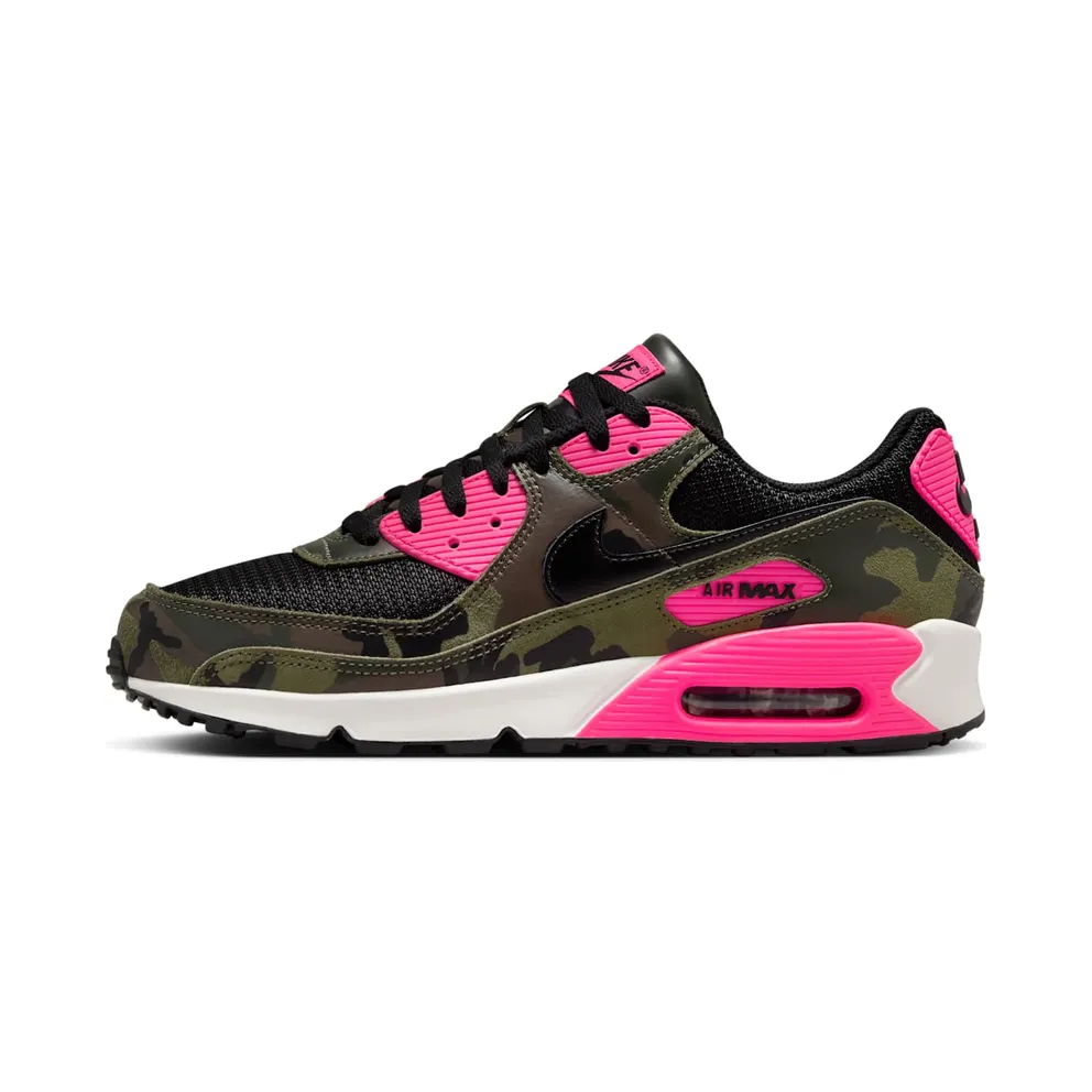 Nike Air Max 90 “Camo Pack Sequoia Hyper Pink” (IF1721-300)