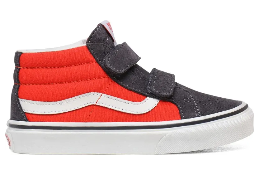 VANS 2-tone Sk8-mid Reissue V Schoenen Voor Kinderen (Rood)