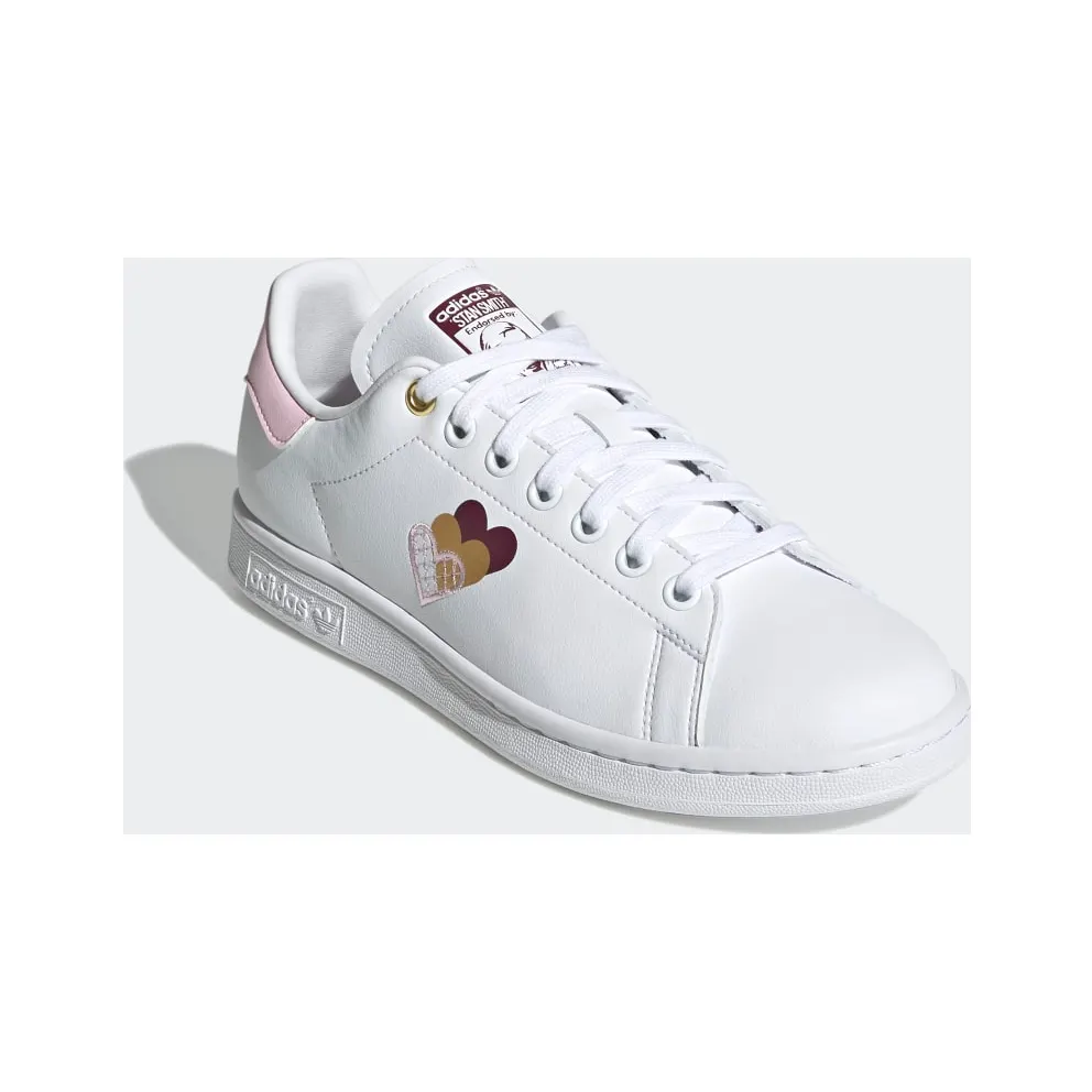 adidas Stan Smith Cloud White / Clear Pink / Victory Crimson (H03937)