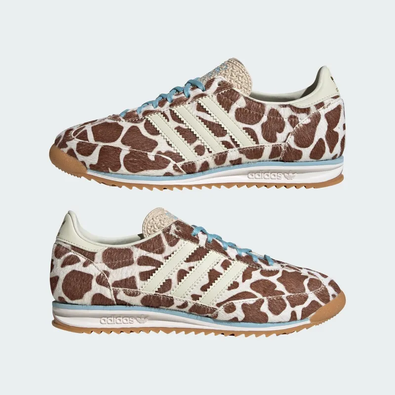 Adidas SL 72 OG “Cow Print Crystal Linen” (KH8967)