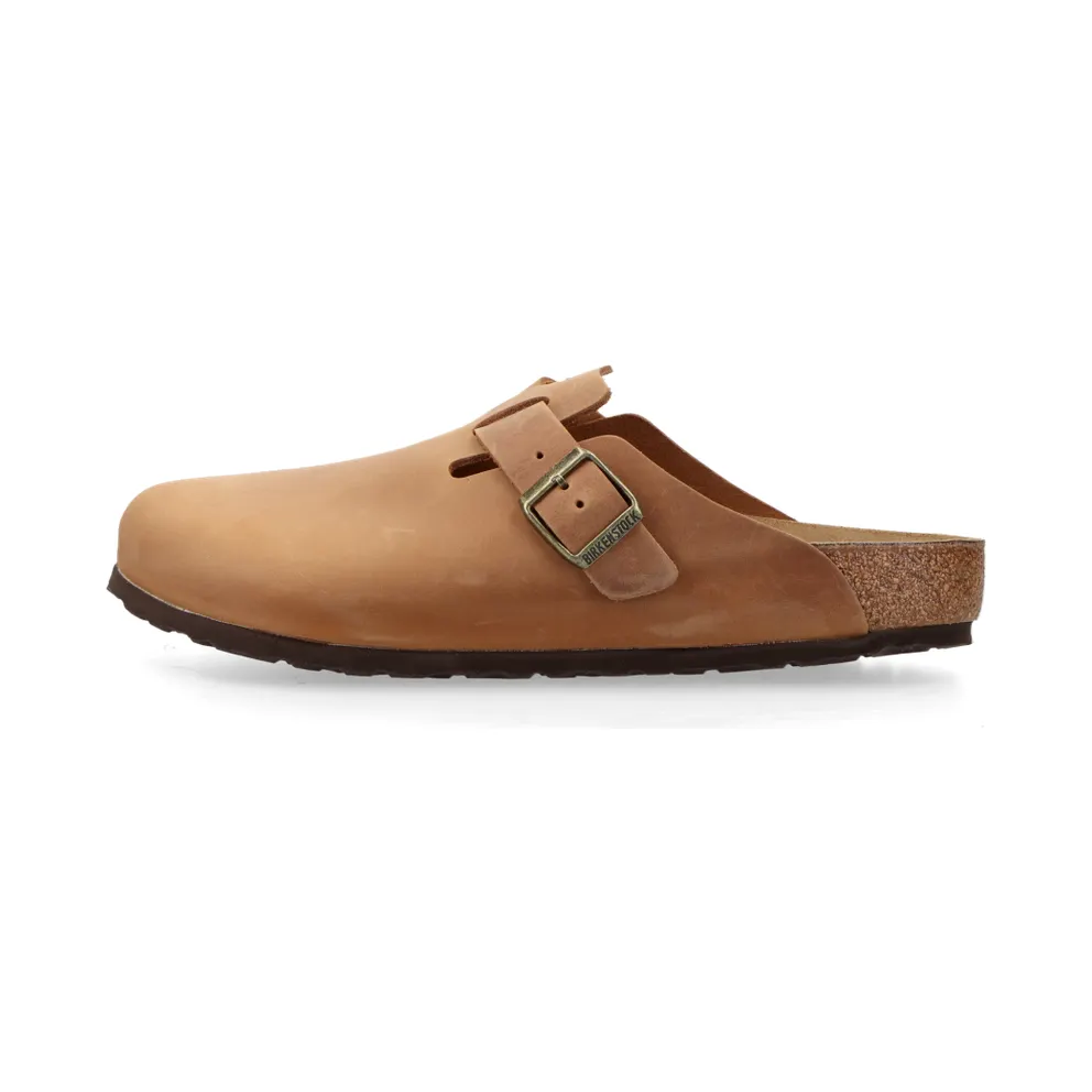 Birkenstock Boston Natural Leather Oiled “Cognac” – 1028179