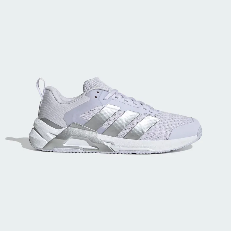 Adidas Dropset Control Training Shoes Frozen Purple / Silver Metallic / Cloud White (KJ9167)