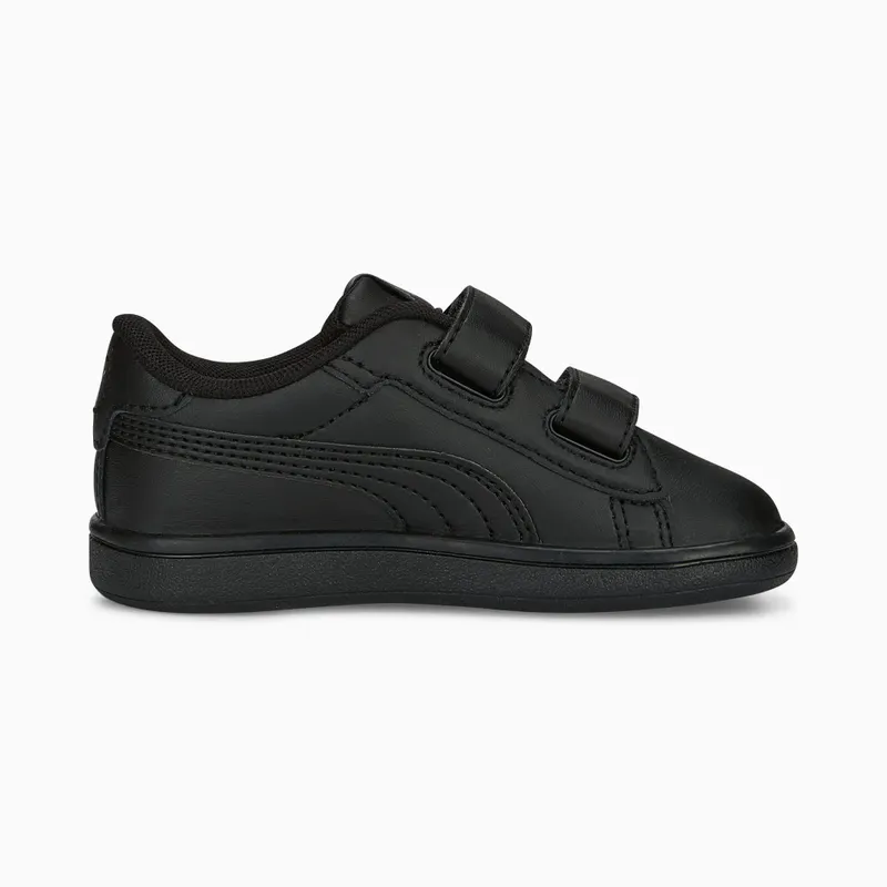 Puma Smash 3.0 Leather V Baby Grey/Black (392034-01)