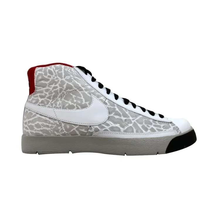 Nike Blazer Hi Premium White/White-Granite-Black (316382-111)