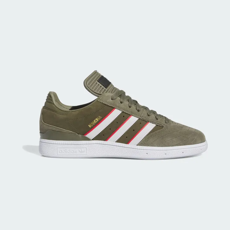 adidas Busenitz Olive Strata / Red / Cloud White (ID3370)