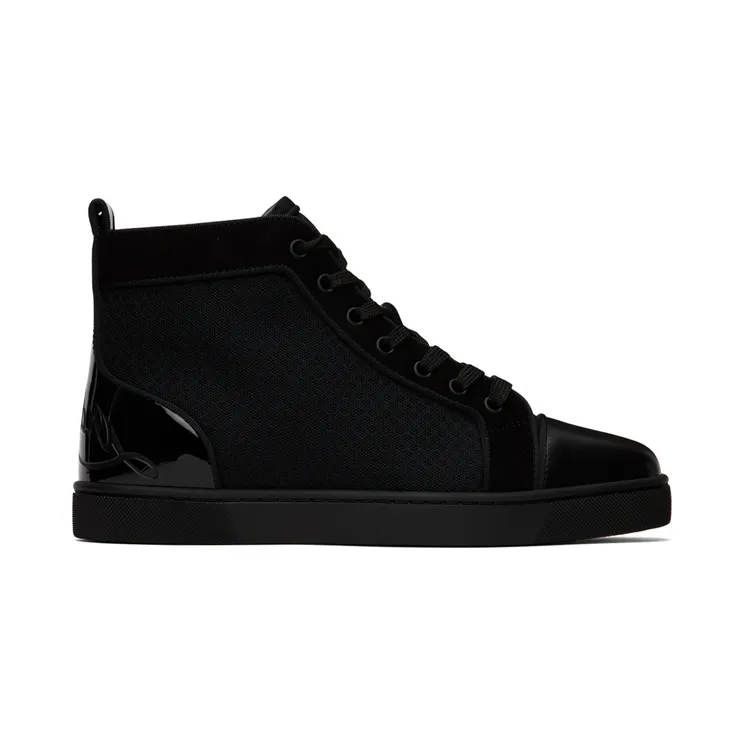 Christian Louboutin Black Fun Louis Sneakers (3220713)