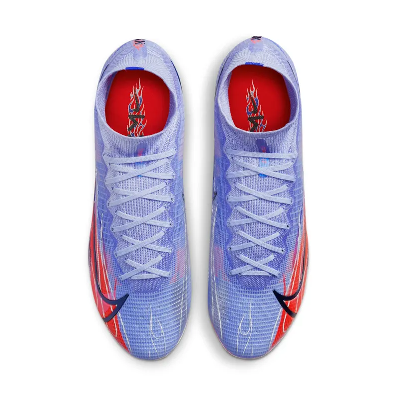 Nike Mercurial Superfly 8 FG Kylian Mbappe Flames (Clear Sole) (DB2859-506)