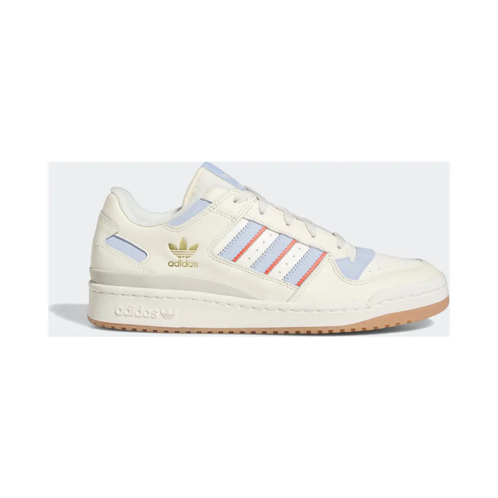 adidas Forum Low Classic Schuh Cream White / Blue Dawn / Preloved Red (FZ6267)