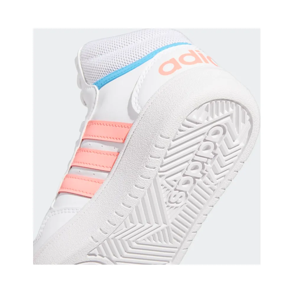 adidas Hoops Mid Cloud White / Acid Red / Sky Rush (GW6110)
