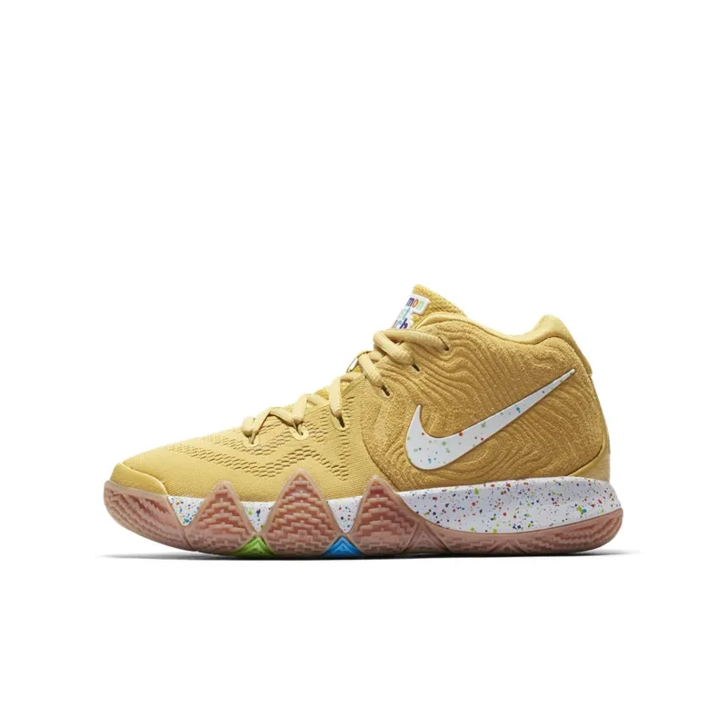 Nike Kyrie 4 Cinnamon Toast Crunch (GS) Metallic Gold Coin/White (BV7791-900)