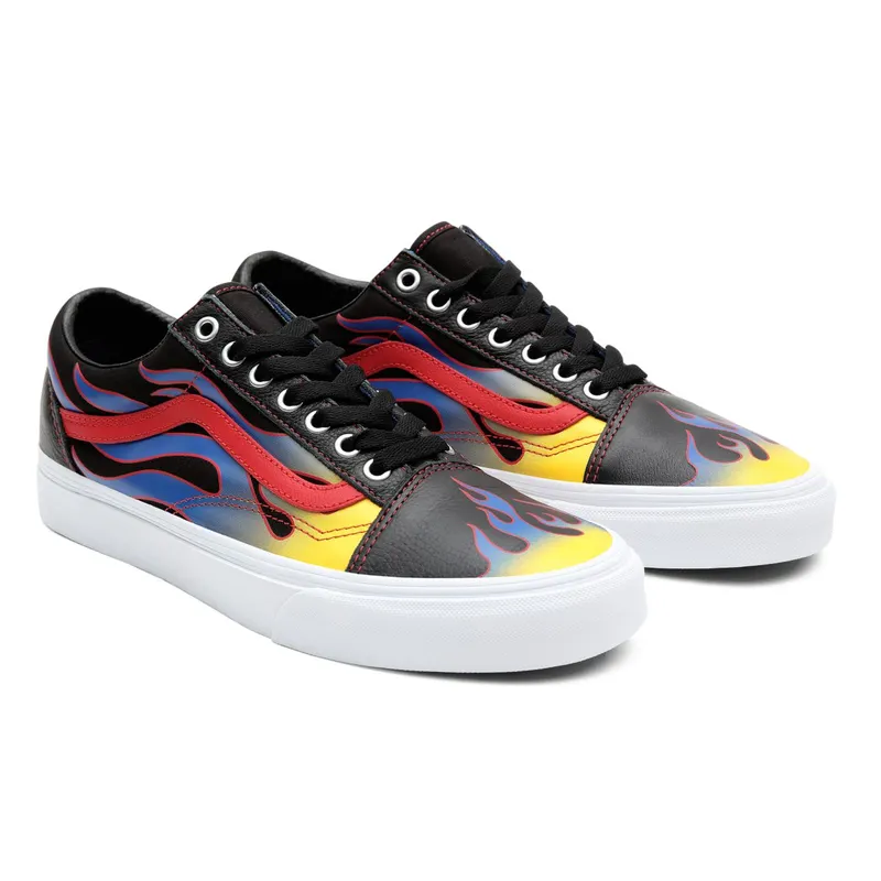 VANS Racer Old Skool Shoes (Black)