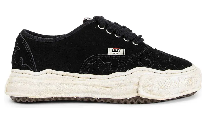 Mihara Yasuhiro – Baker Low-top Sneaker – Heren – Schoenen – Zwart (A15FW734BLACK)