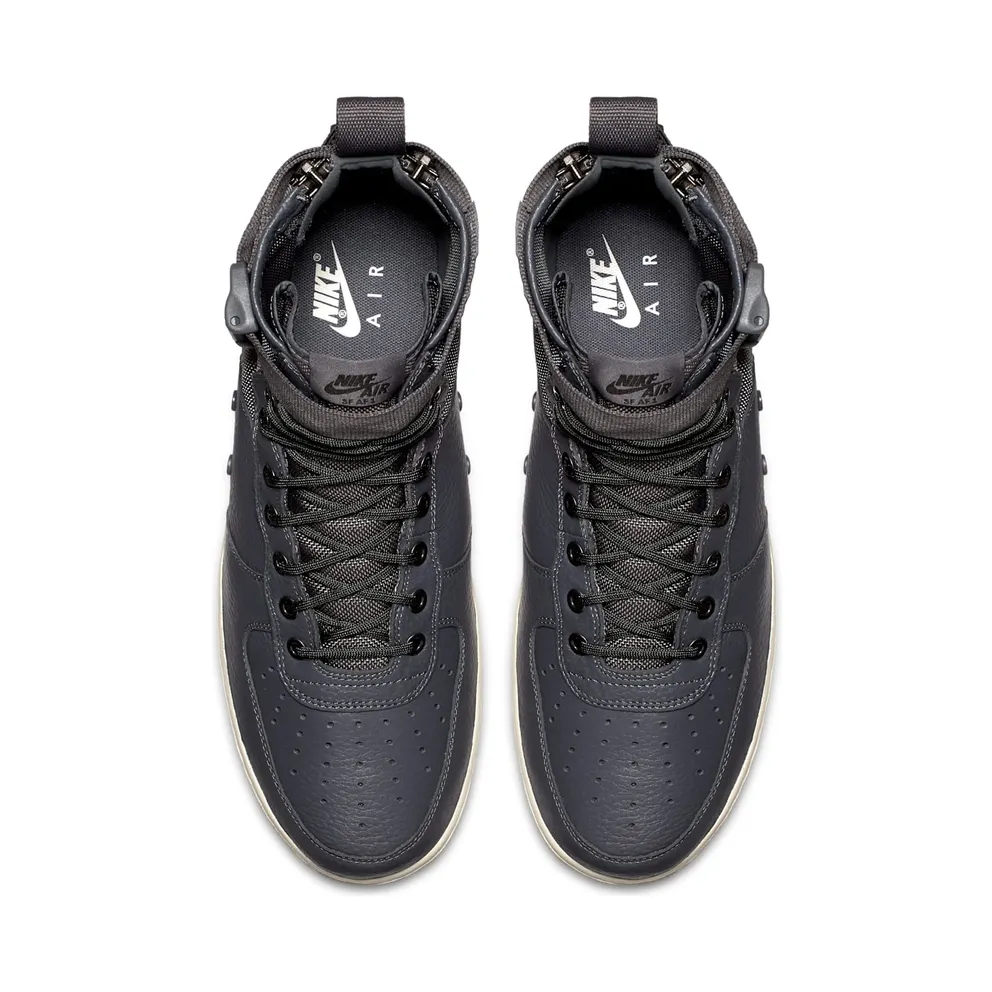 Nike SF Air Force 1 Mid Dark Grey Dark Grey/Dark Grey-Light Bone (917753-004)