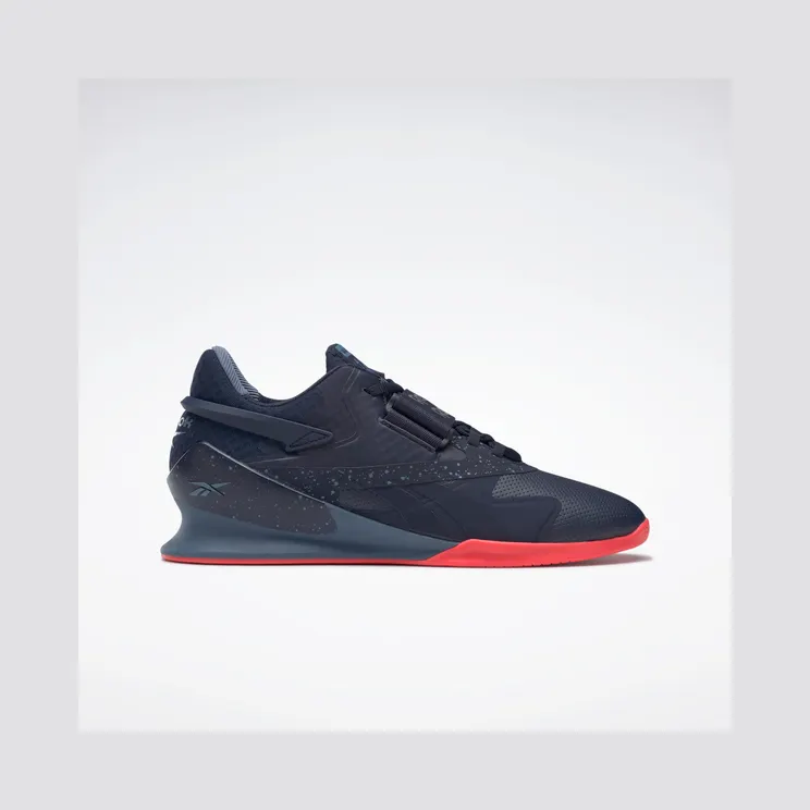 Reebok Legacy Lifter II Schoenen Vector Navy / Blue Slate / Neon Cherry