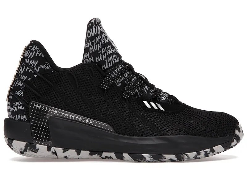 adidas Dame 7 I Am My Own Fan Core Black Core Black/Silver Metallic/Core Black (FX6615)
