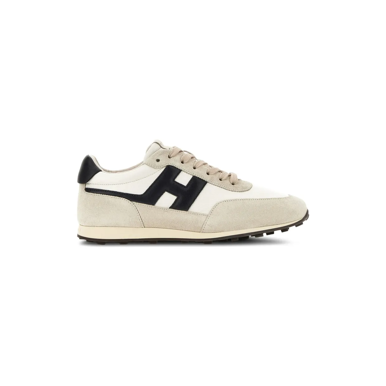 Hogan H699 Logo-patch “Neutrals/Black” (HXM6990GA00U WR891M)