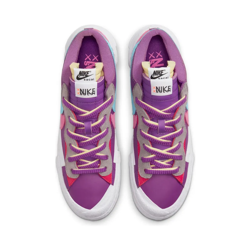 Nike x sacai KAWS Blazer Low Purple Dusk (DM7901-500)