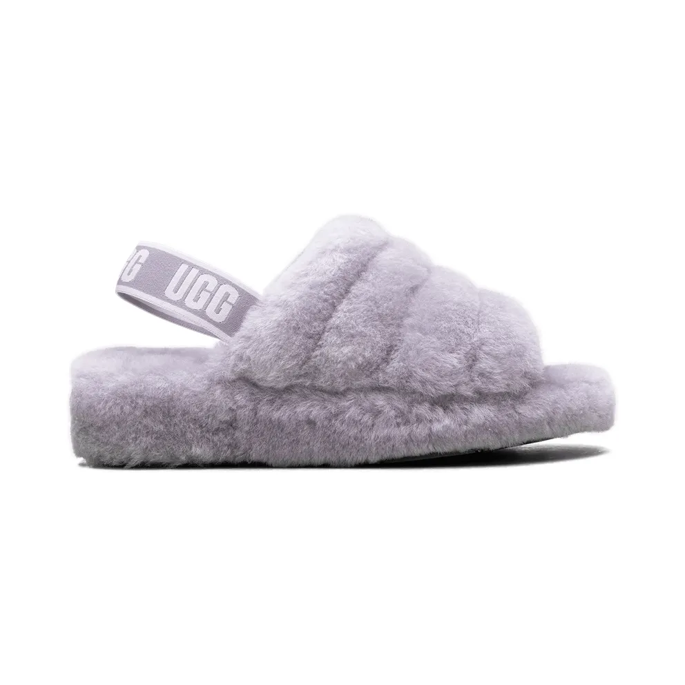 Ugg Fluff Yeah Slide “Grey Purple” (1095119-JGL)