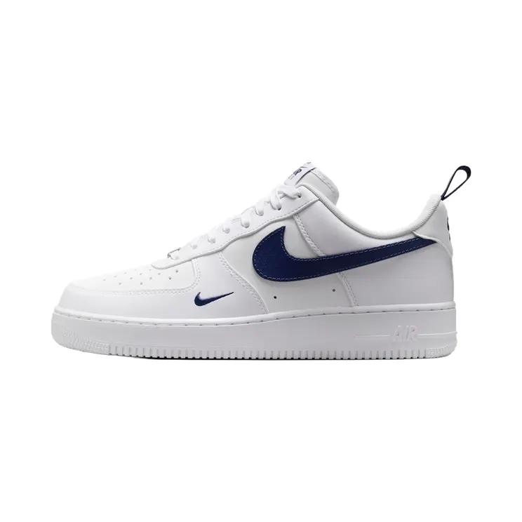 Nike Air Force 1 Low ’07 LV8 “Carbon Fiber Swoosh White Midnight Navy” (IR5599-100)