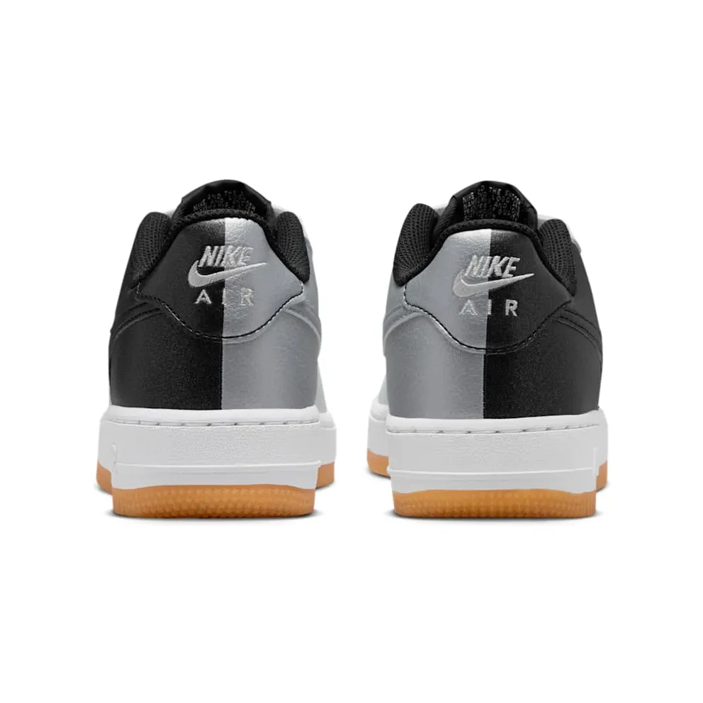 Nike Air Force 1 Low LV8 White Metallic Silver Black (IQ2741-100)