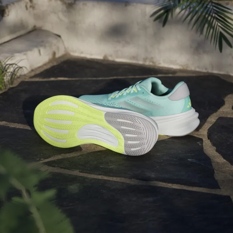 Adidas Supernova Stride 2.0 Running Shoes Semi Flash Aqua / Matte Silver / Cloud White (JR2958)