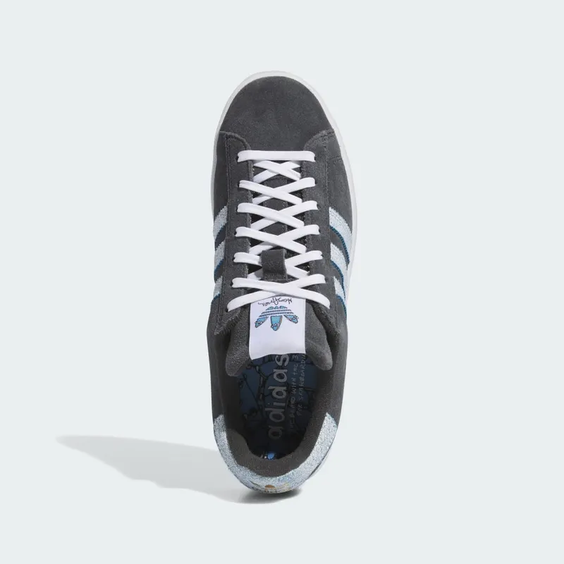 adidas Campus ADV Carbon / Cloud White / Light Blue (ID8446)