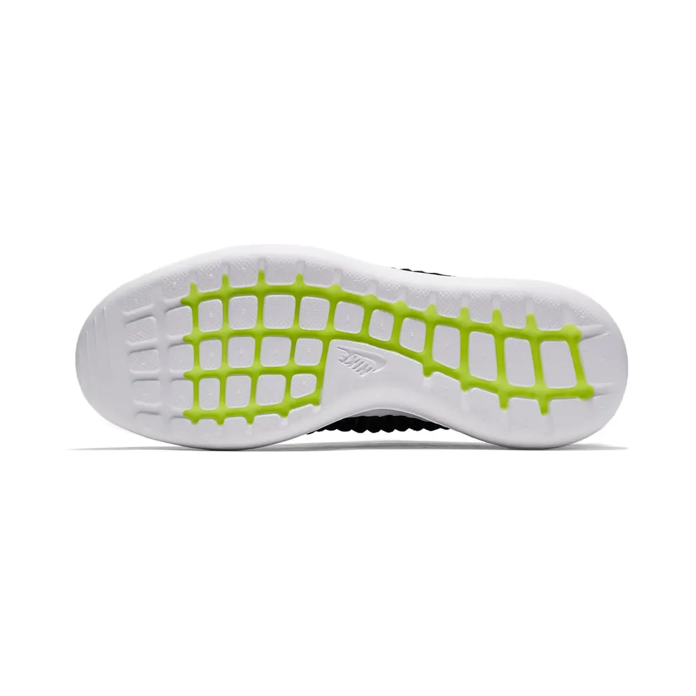 Nike Roshe Two Flyknit Black/Dark Grey-White-Volt Black/Dark Grey-White-Volt (844833-001)