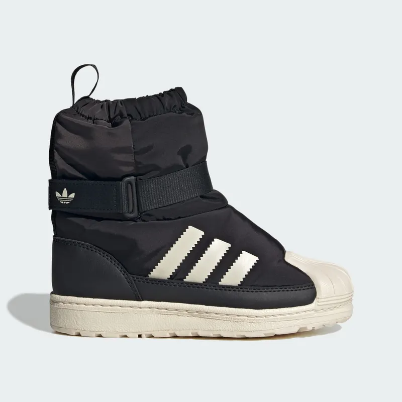 Adidas Superstar 360 Winterized Boot Kids Core Black / Wonder White / Carbon (JQ7949)