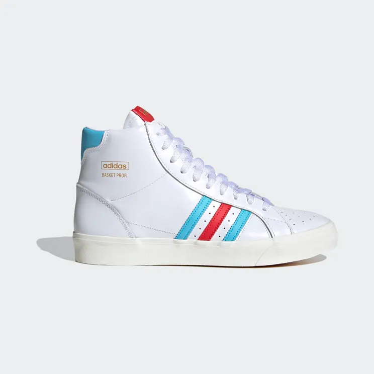Adidas Basket Profi ‘White Red Blue’ Cloud White/Red/Gold Metallic/Blue (FW5000)