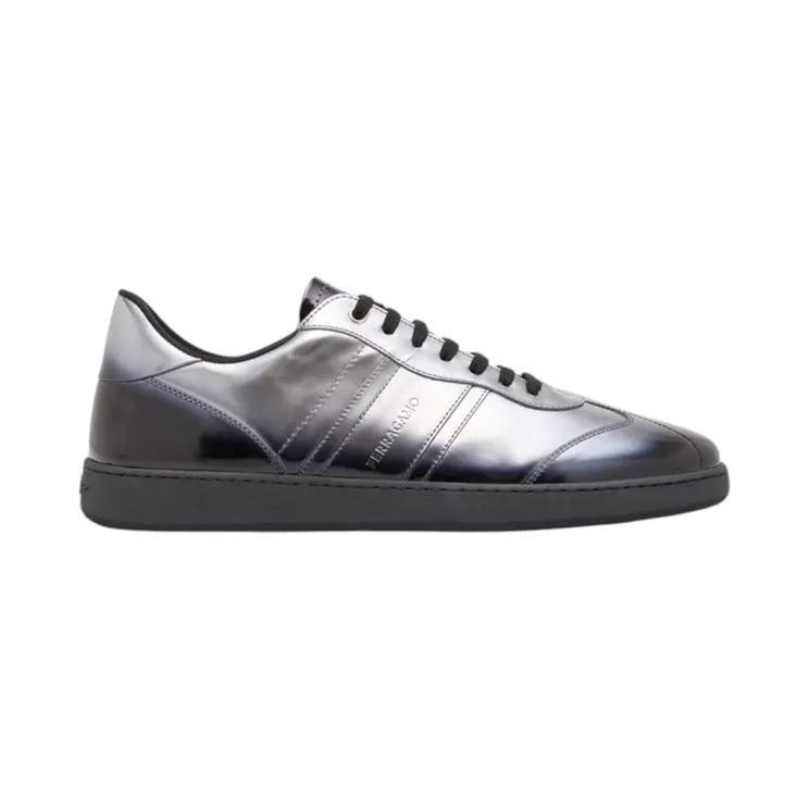 Salvatore Ferragamo Achille Black Silver (762918)