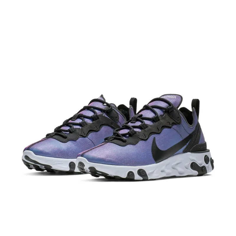 Nike React Element 55 Premium Laser Fuchsia (W) Black/Black/Laser Fuchsia (CD6964-001)