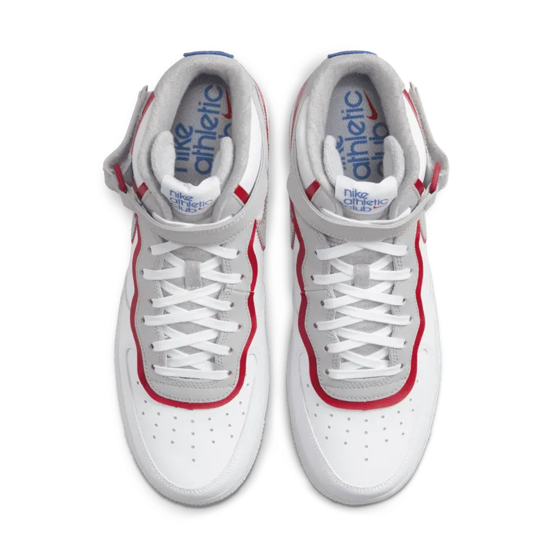 Nike Air Force 1 Mid Athletic Club White Gym Red (DH7451-100)