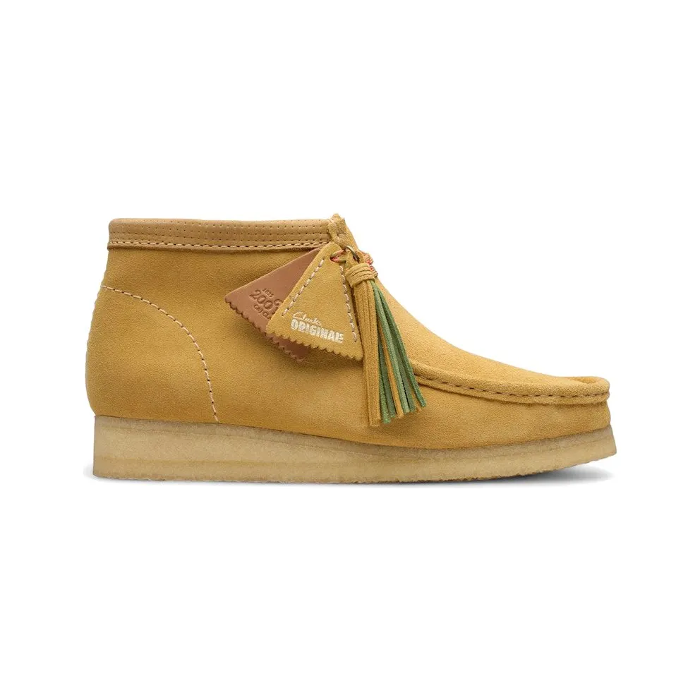 Clarks Originals Wallabee Boot Golden Tan Suede (26181131)