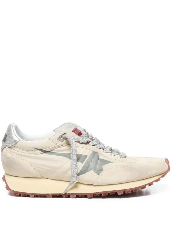 Golden Goose Marathon mit Metallic-Einsatz – Nude (GMF00683F007399)