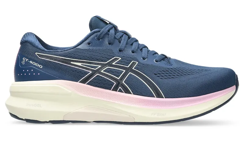 Asics GT-4000 4 Women Running Shoes, Blue (1012B674-402)