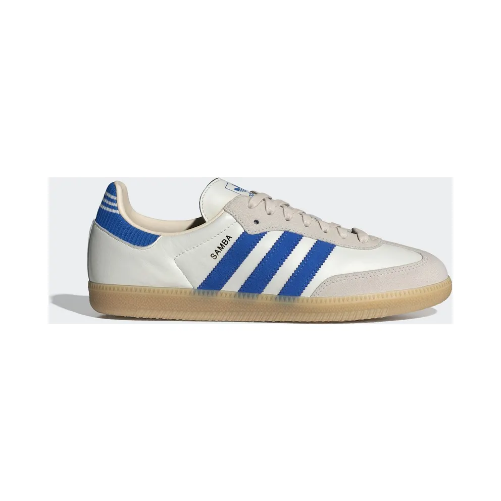 Adidas SAMBA OG Schuhe Cloud White / Blue / Gum (IH6821)