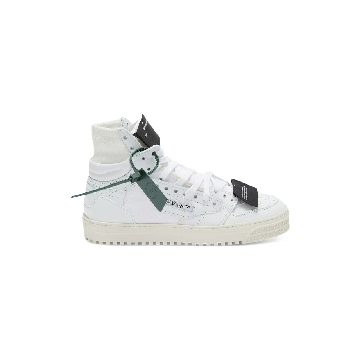 OFF-WHITE Off Court 3.0 High White Black (OMIA065C99LEA0020110)