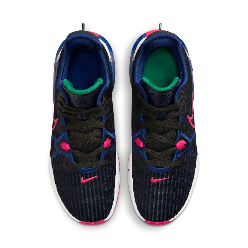 Nike LeBron Witness 6 Black Deep Royal Blue (CZ4052-005)