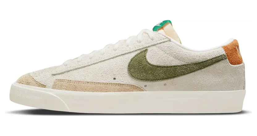Nike Blazer Low Sail Tan Green Orange (DM7582-100)