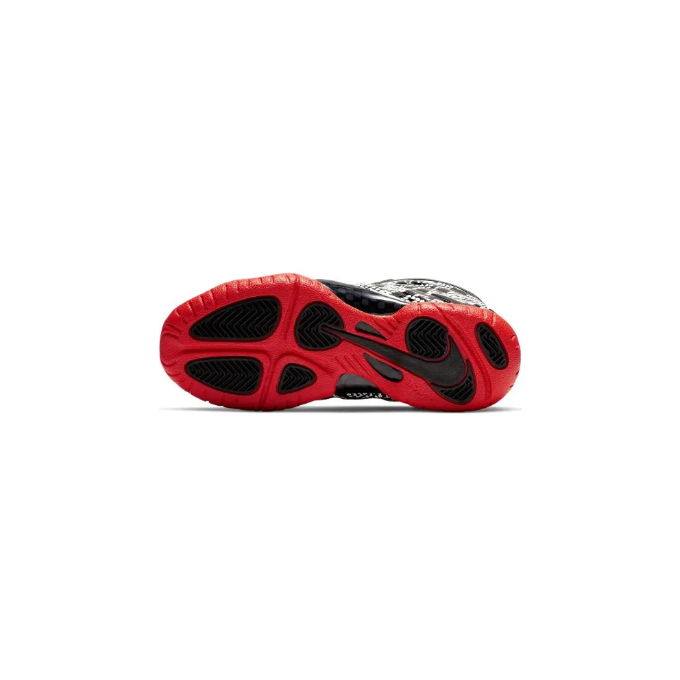 Nike Air Foamposite One Albino Snakeskin (PS) Sail/Habanero Red-Black (723946-104)