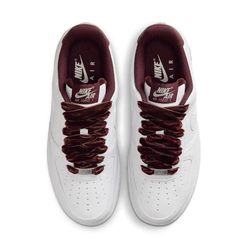 Nike Air Force 1 Low ’07 Vintage “White Burgundy Crush” (HV4403-600)